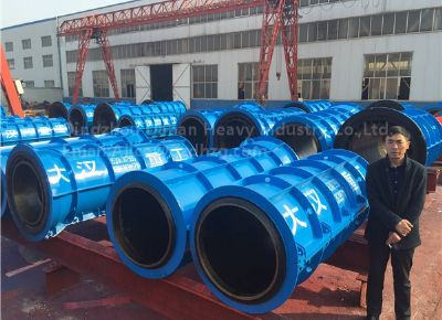點擊查看詳細(xì)信息<br>標(biāo)題：Hanging Roller Concrete  Pipe Mould 閱讀次數(shù)：1500