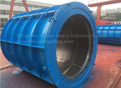 點擊查看詳細(xì)信息<br>標(biāo)題：Hanging Roller Concrete  Pipe Mould 閱讀次數(shù)：1462